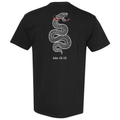 Crush The Serpent - Black T Shirt