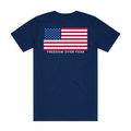 USA Flag - Navy T Shirt