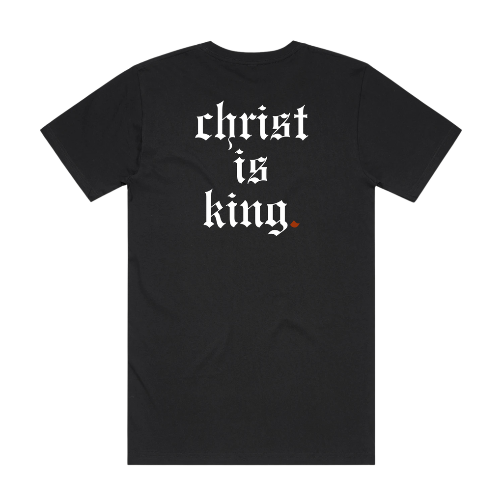 Christ Is King - Black T-Shirt