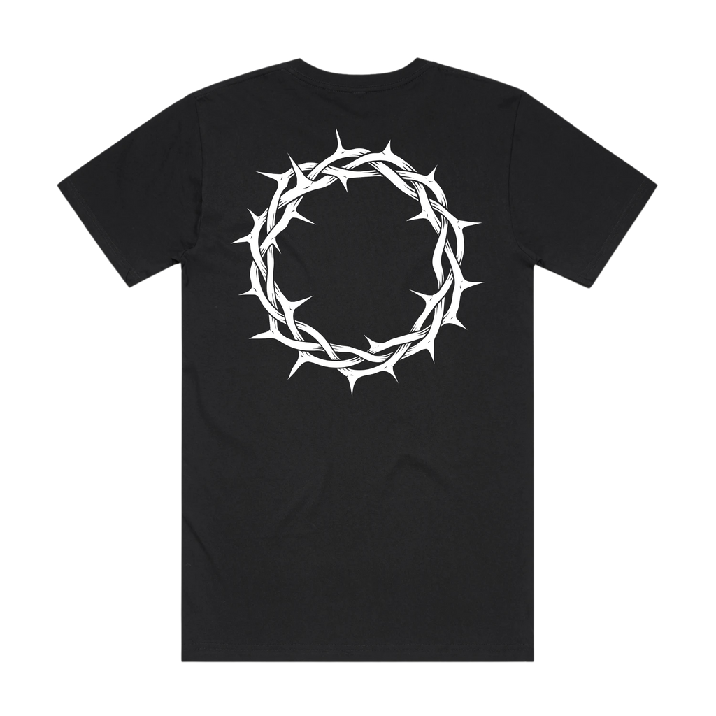 Crown Of Thorns - Black T Shirt