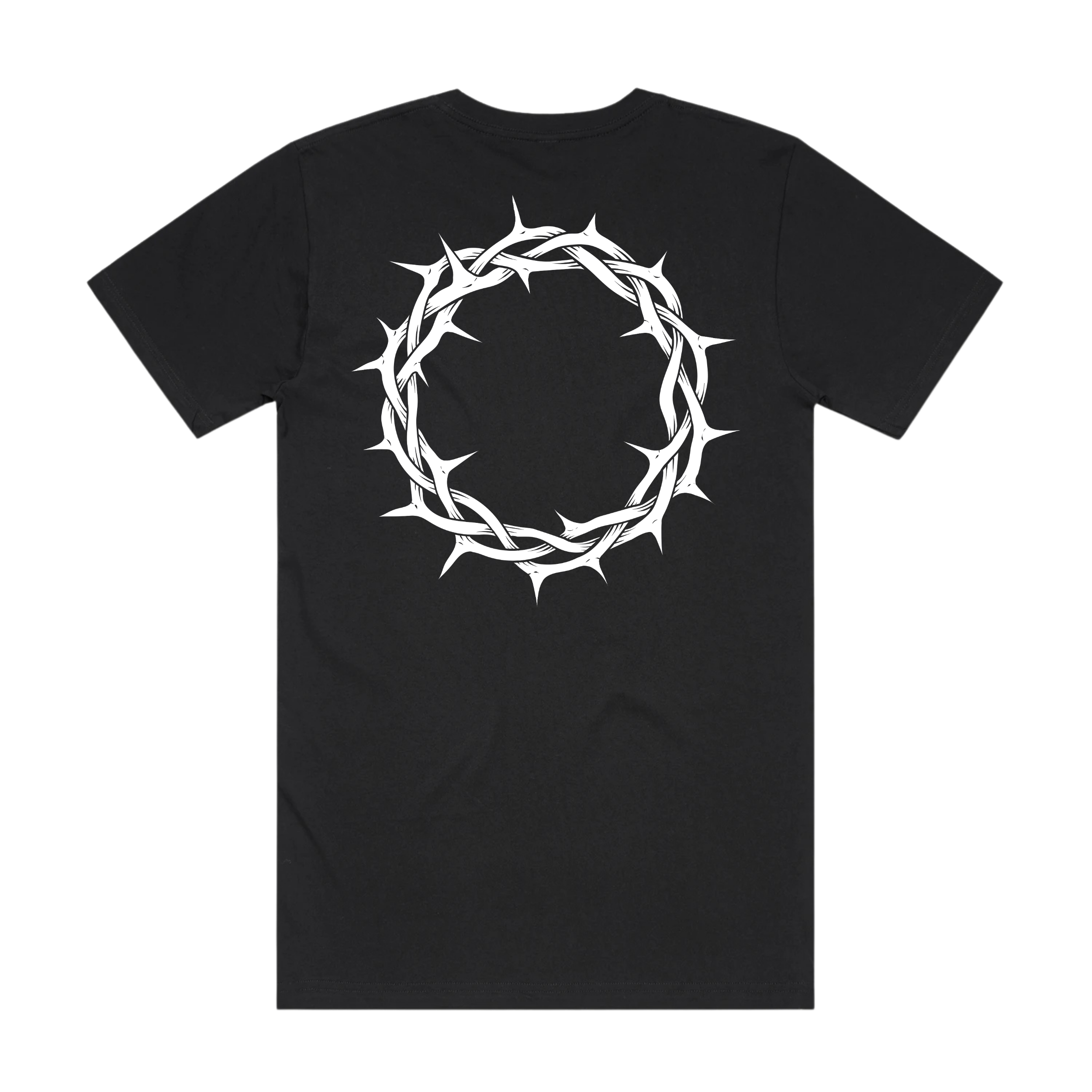 Crown Of Thorns - Black T Shirt