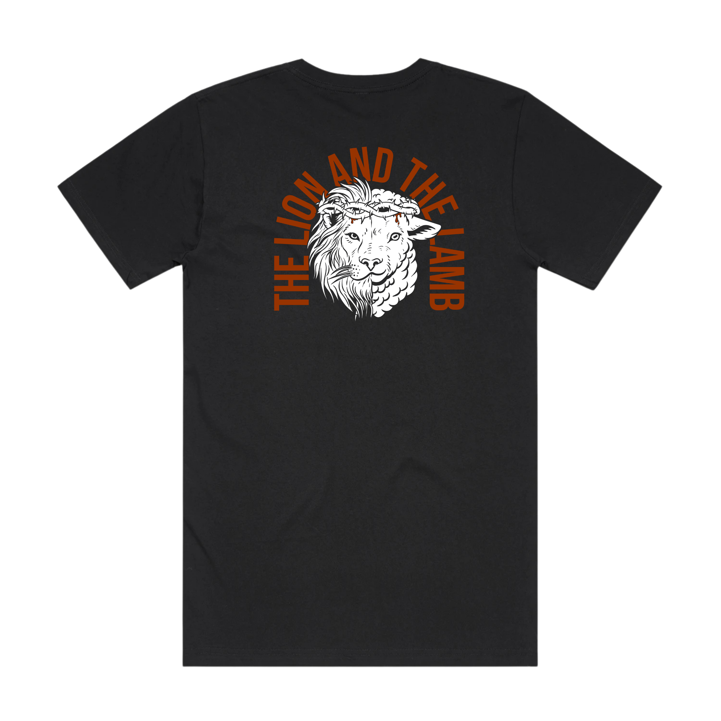 Lion And The Lamb - Black T-Shirt