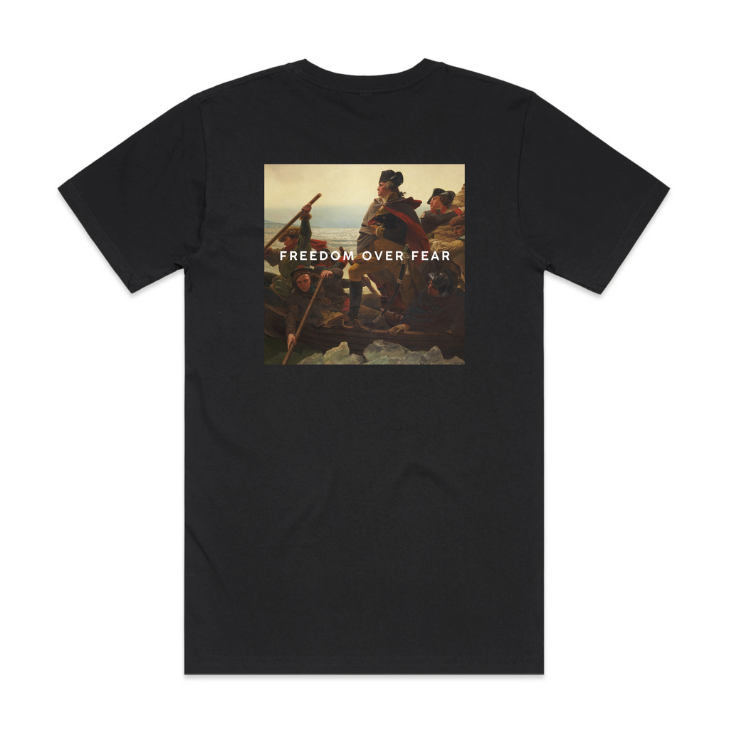 George Washington - Black T Shirt