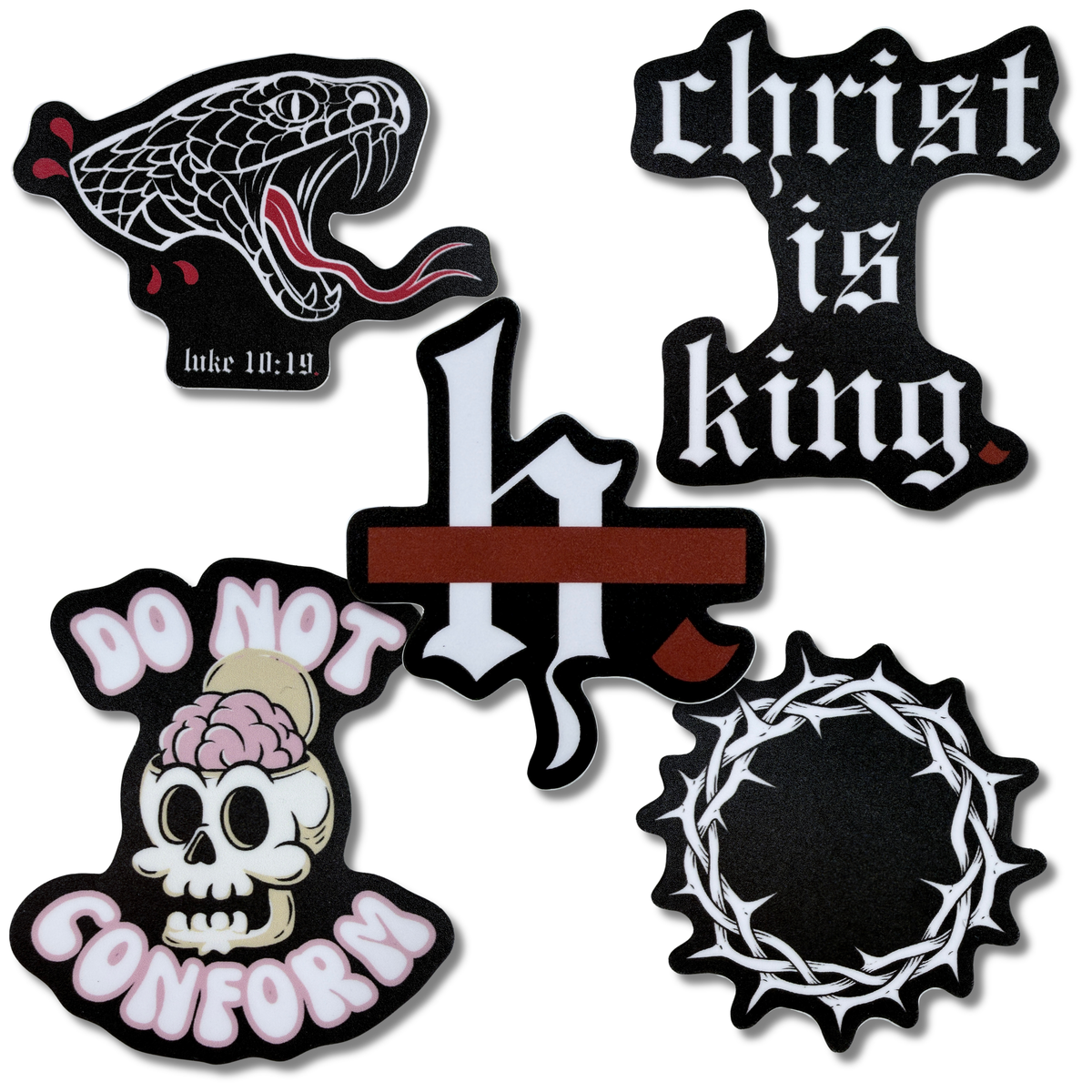 Snakes and Skulls - Sticker Pack